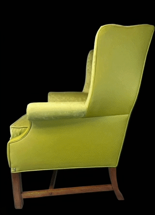 Spring Wingback Green