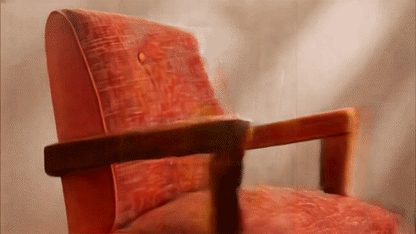 MCM Orange Plataform Rocker