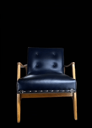 MCM 2tone Brown chair