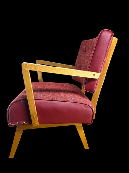 MCM 2Tone Red plataform rocker