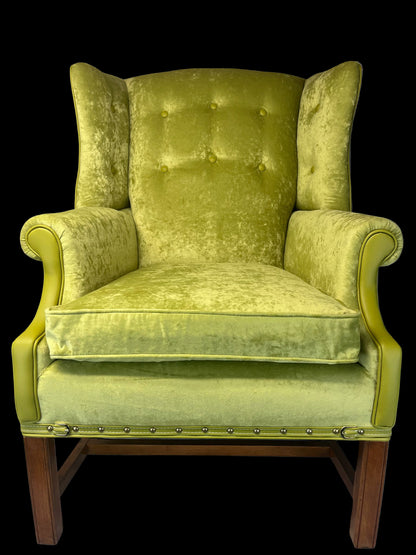 Spring Wingback Green