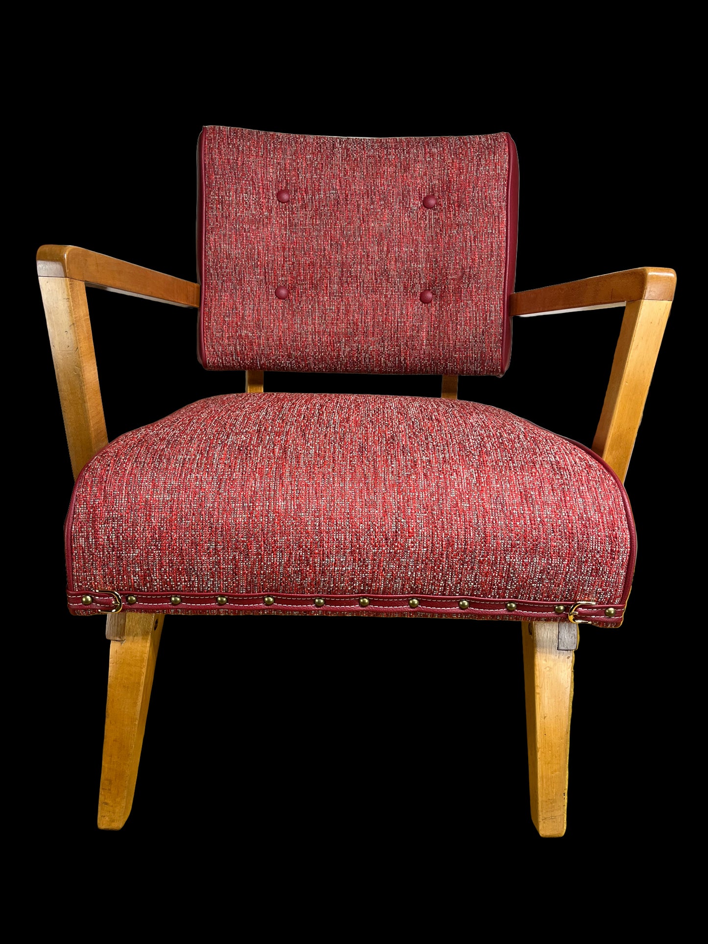 MCM 2Tone Red plataform rocker