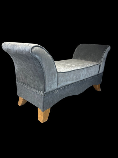 Gray Ottoman