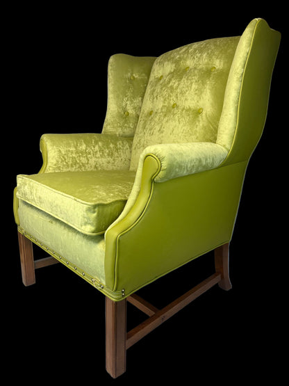 Spring Wingback Green